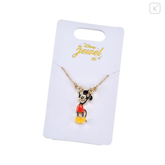Japan Disney Store Necklace - Mickey : Character Motif Happy - 5