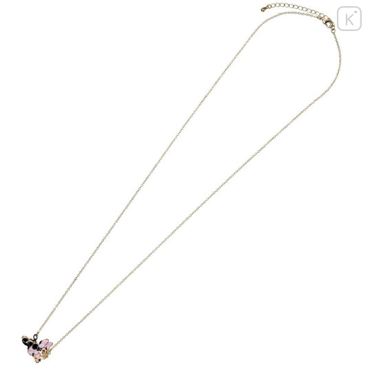 Japan Disney Store Necklace - Minnie : Character Motif Pink Dress - 4