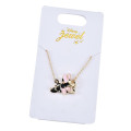 Japan Disney Store Necklace - Minnie : Character Motif Pink Dress - 5