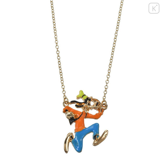 Japan Disney Store Necklace - Goofy : Character Motif Happy - 1