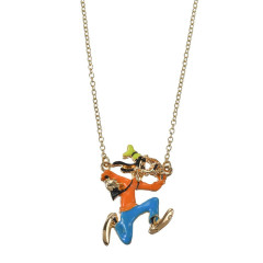Japan Disney Store Necklace - Goofy : Character Motif Happy