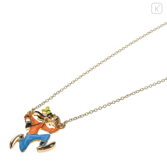 Japan Disney Store Necklace - Goofy : Character Motif Happy - 2
