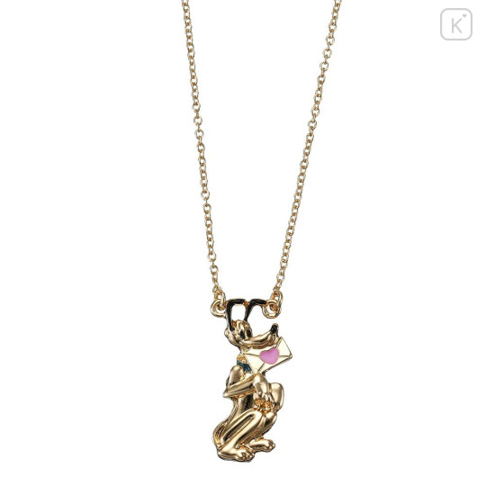 Japan Disney Store Necklace - Pluto : Character Motif Love Letter - 1