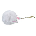 Japan Disney Store Dangling Tail Mascot Strap - Marie : Faux Fur Ball Charm - 5