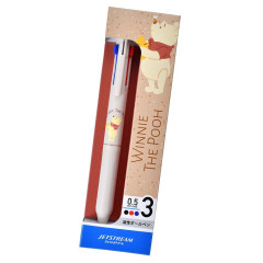 Japan Disney Store Jetstream New 3 Color Multi Ballpoint Pen - Pooh : Confusing Bee