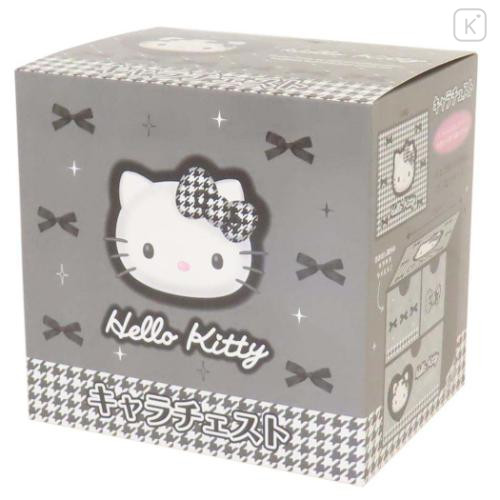 Japan Sanrio Chest Drawer - Hello Kitty : Monotone Ribbon - 5