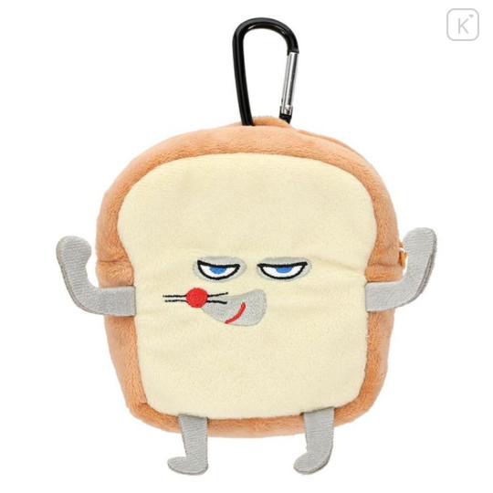 Japan Bread Thief Mini Pouch with Carabiner - Backpack Style - 1
