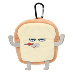 Japan Bread Thief Mini Pouch with Carabiner - Backpack Style