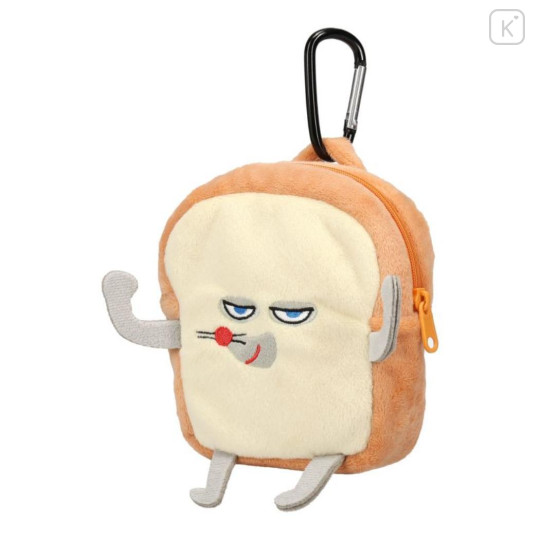 Japan Bread Thief Mini Pouch with Carabiner - Backpack Style - 2