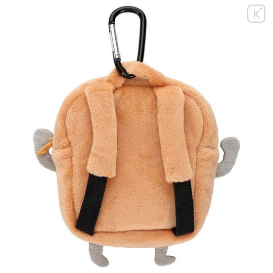 Japan Bread Thief Mini Pouch with Carabiner - Backpack Style - 3