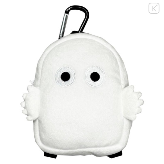 Japan Moomin Mini Pouch with Carabiner - Hattifatteners : Backpack Style - 1