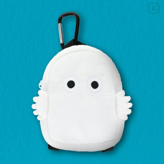 Japan Moomin Mini Pouch with Carabiner - Hattifatteners : Backpack Style - 2