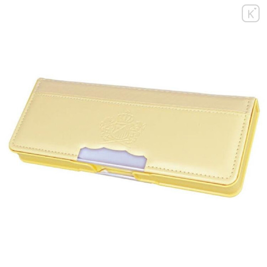 Japan Yokopita Compact Double-Sided Opening Pencil Case - Cream Yellow - 1