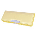 Japan Yokopita Compact Double-Sided Opening Pencil Case - Cream Yellow - 1
