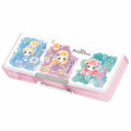 Japan Disney Double-opening Pencil Case - Disney Princess : Shojo Manga Style - 1