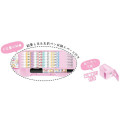 Japan Disney Double-opening Pencil Case - Disney Princess : Shojo Manga Style - 3