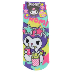 Japan Sanrio Socks - Kuromi : Popcorn Movie Colorful