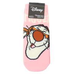 Japan Disney Socks - Tigger : Happy Pink