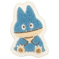 Japan Pokemon Sagara Embroidery Badge - Snorlax : Munchlax Sitting - 1