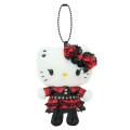 Japan Sanrio Original Mascot Holder - Hello Kitty : Sweet Rock 'n' Check Gingham - 1