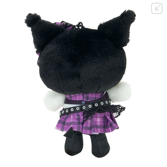Japan Sanrio Original Mascot Holder - Kuromi : Sweet Rock 'n' Check Gingham - 3