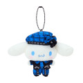 Japan Sanrio Original Mascot Holder - Cinnamoroll : Sweet Rock 'n' Check Gingham - 1