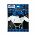 Japan Sanrio Original Face-shaped Hair Clip - Cinnamoroll : Sweet Rock 'n' Check Gingham - 1