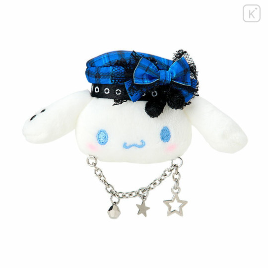 Japan Sanrio Original Face-shaped Hair Clip - Cinnamoroll : Sweet Rock 'n' Check Gingham - 2