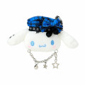 Japan Sanrio Original Face-shaped Hair Clip - Cinnamoroll : Sweet Rock 'n' Check Gingham - 2