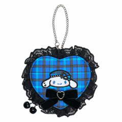 Japan Sanrio Original Mini Pouch Charm - Cinnamoroll : Sweet Rock 'n' Check Gingham