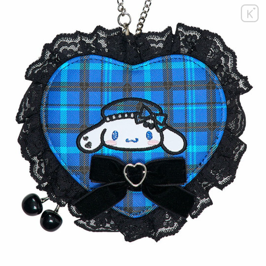 Japan Sanrio Original Mini Pouch Charm - Cinnamoroll : Sweet Rock 'n' Check Gingham - 2