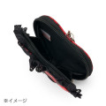 Japan Sanrio Original Mini Pouch Charm - Kuromi : Sweet Rock 'n' Check Gingham - 4