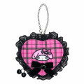 Japan Sanrio Original Mini Pouch Charm - My Melody : Sweet Rock 'n' Check Gingham - 1