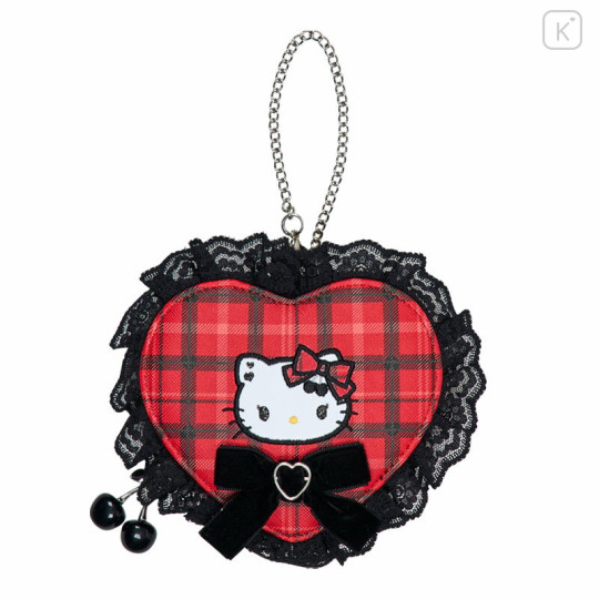 Japan Sanrio Original Mini Pouch Charm - Hello Kitty : Sweet Rock 'n' Check Gingham - 1