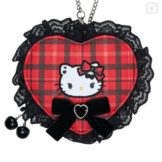 Japan Sanrio Original Mini Pouch Charm - Hello Kitty : Sweet Rock 'n' Check Gingham - 2