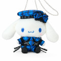 Japan Sanrio Original Plush Pochette Crossbody Shoulder Bag - Cinnamoroll : Sweet Rock 'n' Check Gingham - 2
