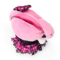 Japan Sanrio Original Plush Pochette Crossbody Shoulder Bag - My Melody : Sweet Rock 'n' Check Gingham - 4