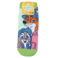 Japan Disney Socks - Zootopia 2 : Nick & Judy Light Green - 1