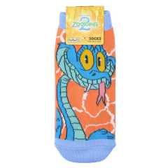 Japan Disney Socks - Zootopia 2 : Gary De Snake Pit Viper Orange
