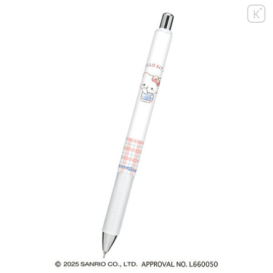 Japan Sanrio EnerGel Gel Pen - Hello Kitty : Check - 1