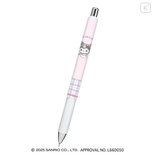 Japan Sanrio EnerGel Gel Pen - Kuromi : Check - 1