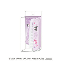 Japan Sanrio Brush & Comb - Kuromi & My Melody