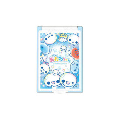Japan Heisei Retro Card Mirror - Pukupuku Awawa-chan Friends