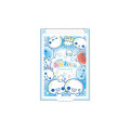 Japan Heisei Retro Card Mirror - Pukupuku Awawa-chan Friends - 1