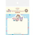 Japan Peko × Sanrio Die-cut Sticky Notes - Kuromi & My Melody - 1