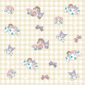 Japan Peko × Sanrio Wrapping Paper Letter Set - Kuromi & My Melody & Peko-chan : B - 2