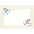 Japan Peko × Sanrio Letter Set - Kuromi & My Melody & Peko-chan : B - 2