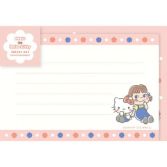 Japan Peko × Sanrio Letter Set - Hello Kitty & Peko-chan : A