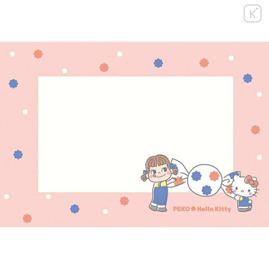 Japan Peko × Sanrio Letter Set - Hello Kitty & Peko-chan : A - 2