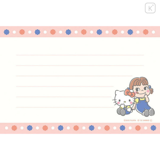 Japan Peko × Sanrio Letter Set - Hello Kitty & Peko-chan : A - 3
